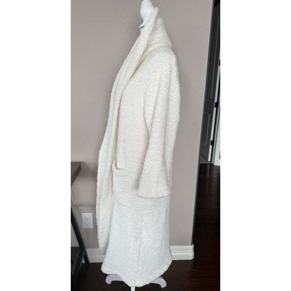 Barefoot Dreams Cozy Chic Robe White size 1 Small Medium No Belt - Picture 2 of 9